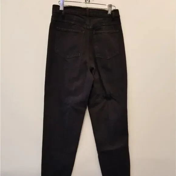 Good Fellows Clothing Co. Vintage Black High Rise Mom Hi Waist Jeans Studs 9/10 - Picture 12 of 12